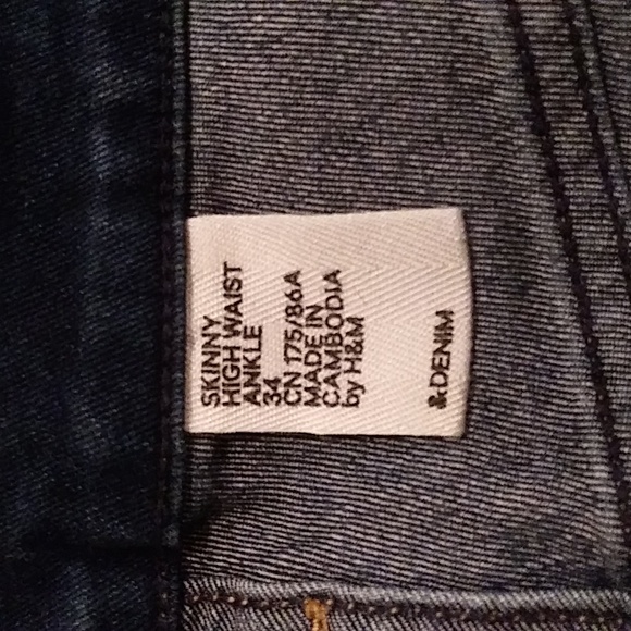 H&M skinny high waist ankle jeans - Picture 2 of 5
